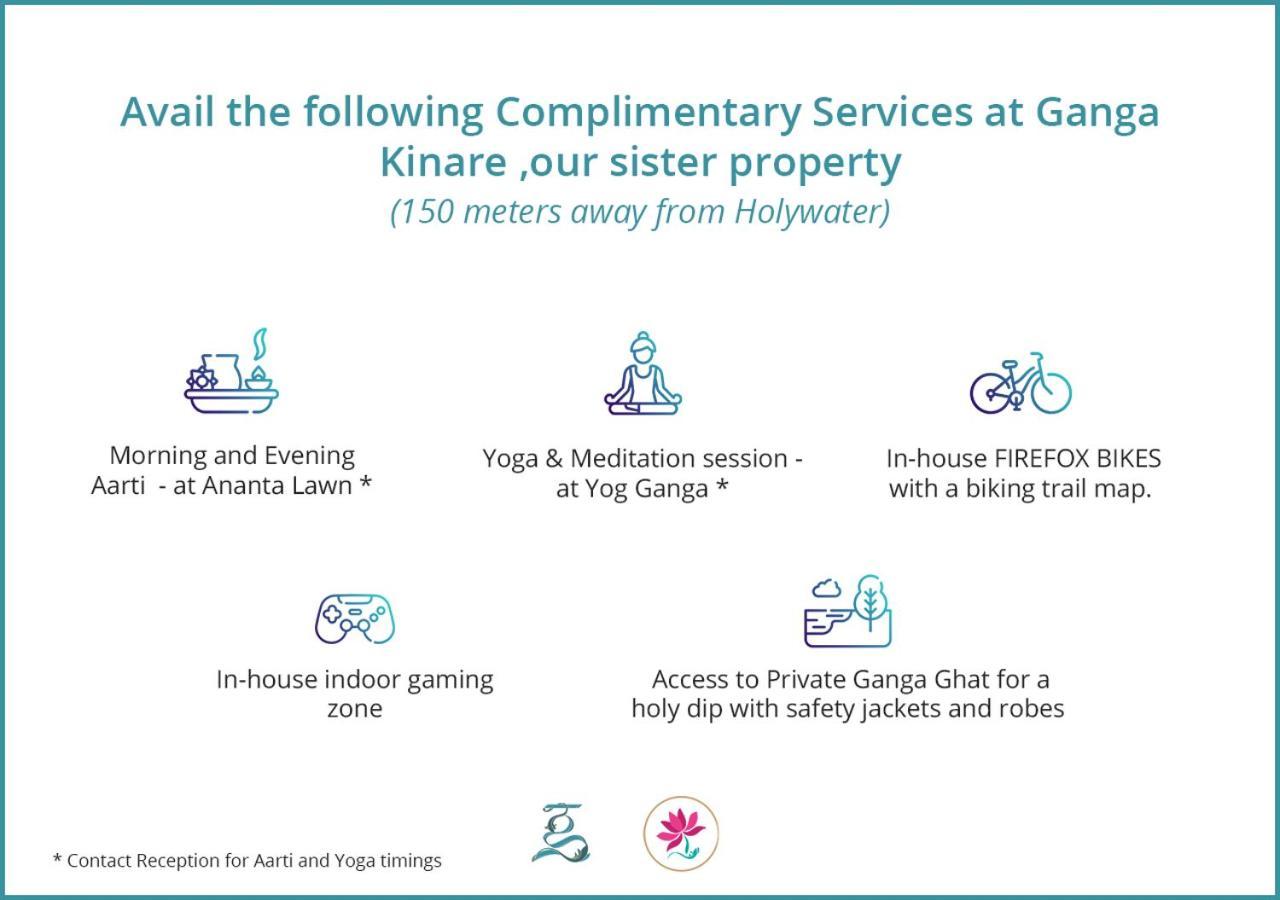 Holywater Hotel By Ganga Kinare #150 Mts From Ganga Ghat Rishīkesh 외부 사진